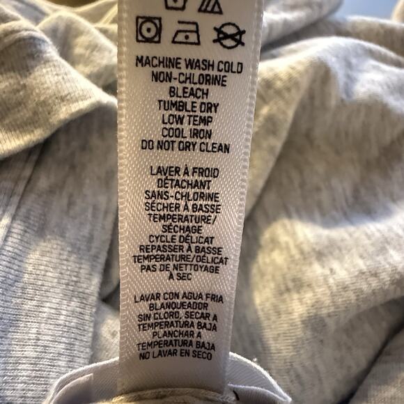 SKIMS Heather Gray Boyfriend Tee 4X T Shirt Short Sleeve Minimalist Cozy Stretch - Picture 9 of 10